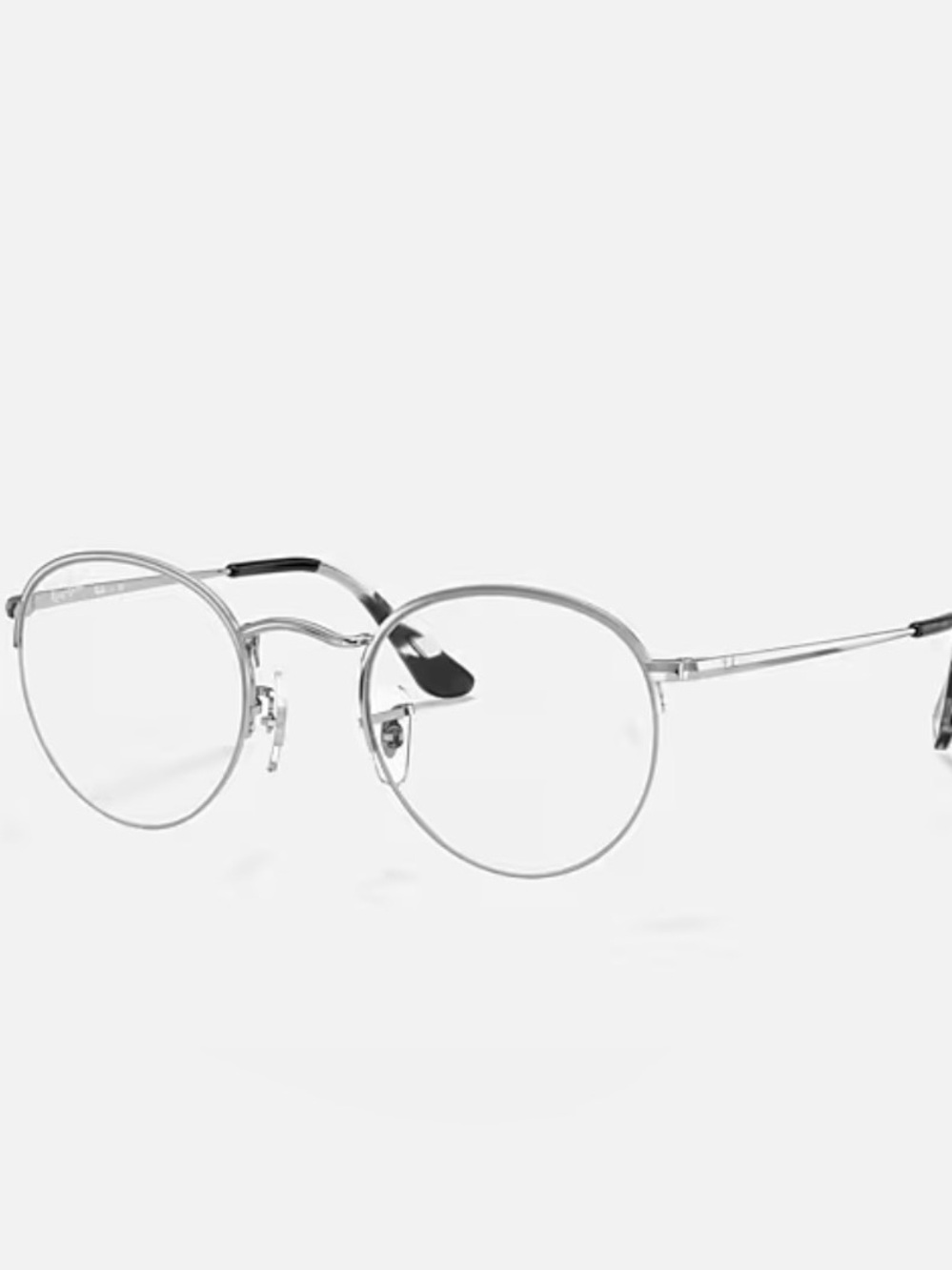 Ray-Ban Round Metal SILVER Glasses RX3947V ROUND GAZE in case